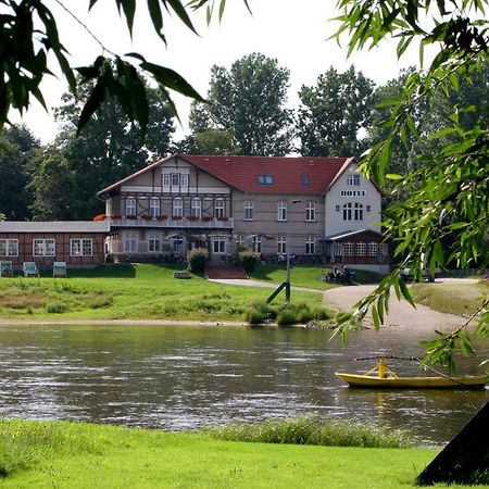 Hotel Elbterrasse Woerlitz Oranienbaum-Woerlitz Exterior foto