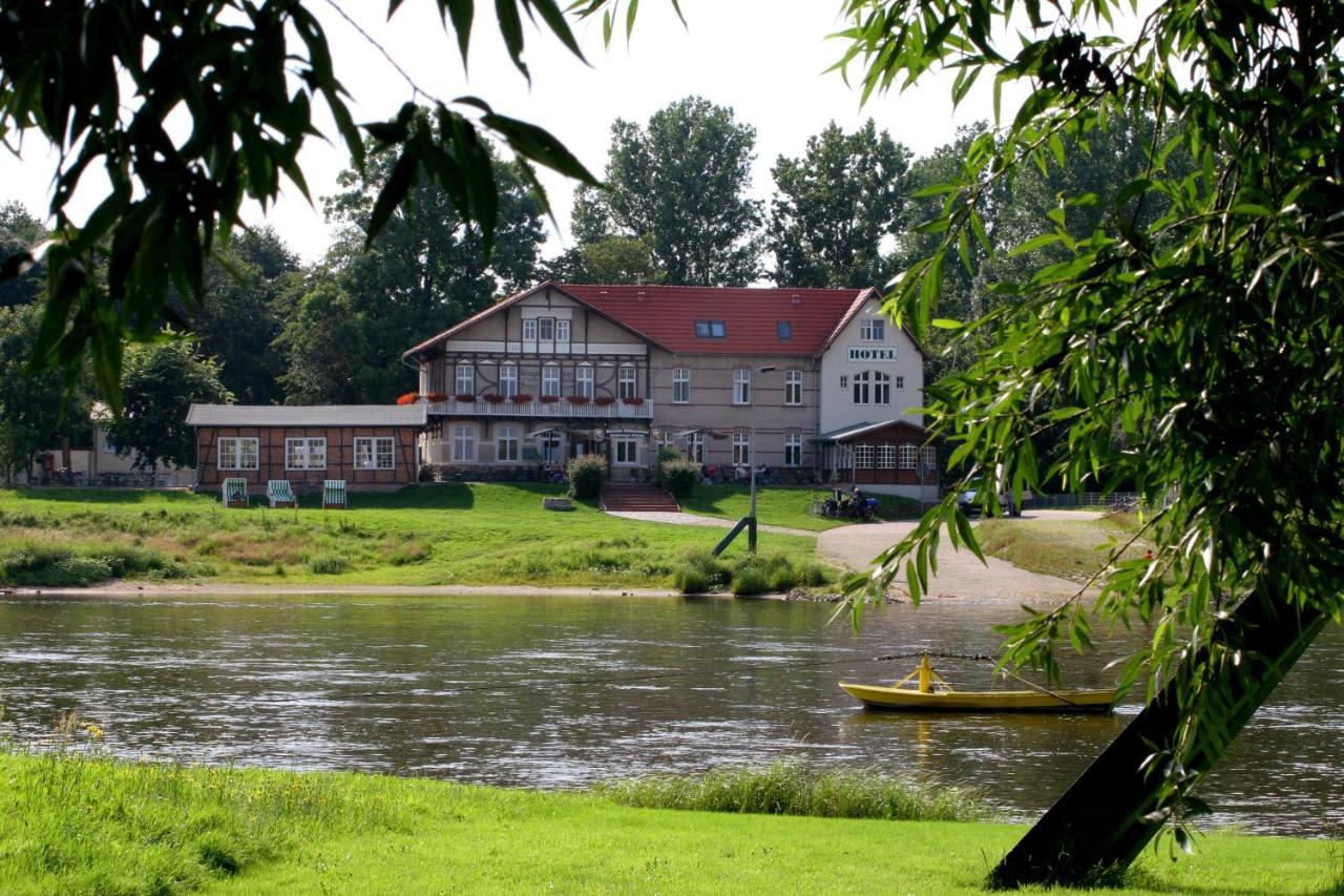 Hotel Elbterrasse Woerlitz Oranienbaum-Woerlitz Exterior foto